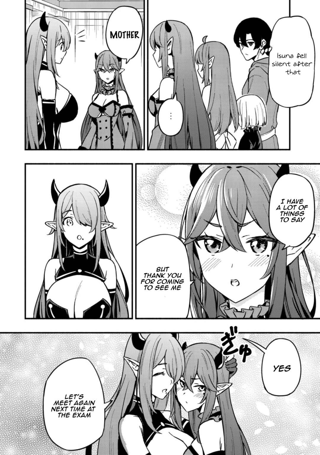 Page 10 Chapter 13 Maou Reijou no Kyouiku Gakari ~Yuusha Gakuin wo Tsuihou Sareta Heimin Kyoushi wa Maou no Musume-Tachi no Katei Kyoushi to Naru~