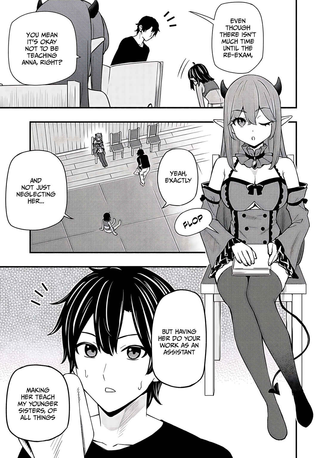 Page 4 Chapter 28 Maou Reijou no Kyouiku Gakari ~Yuusha Gakuin wo Tsuihou Sareta Heimin Kyoushi wa Maou no Musume-Tachi no Katei Kyoushi to Naru~