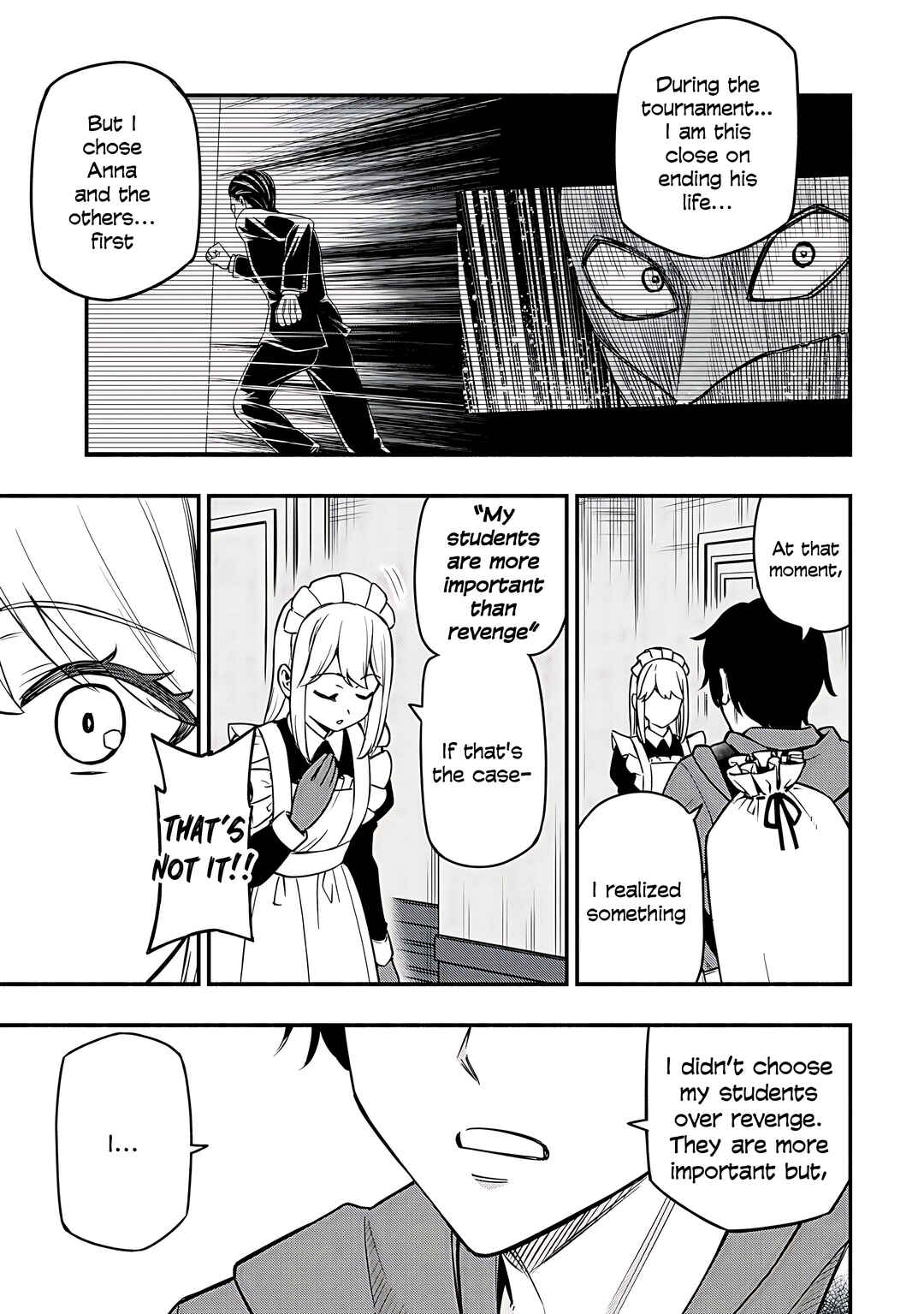 Page 27 Chapter 33 Maou Reijou no Kyouiku Gakari ~Yuusha Gakuin wo Tsuihou Sareta Heimin Kyoushi wa Maou no Musume-Tachi no Katei Kyoushi to Naru~