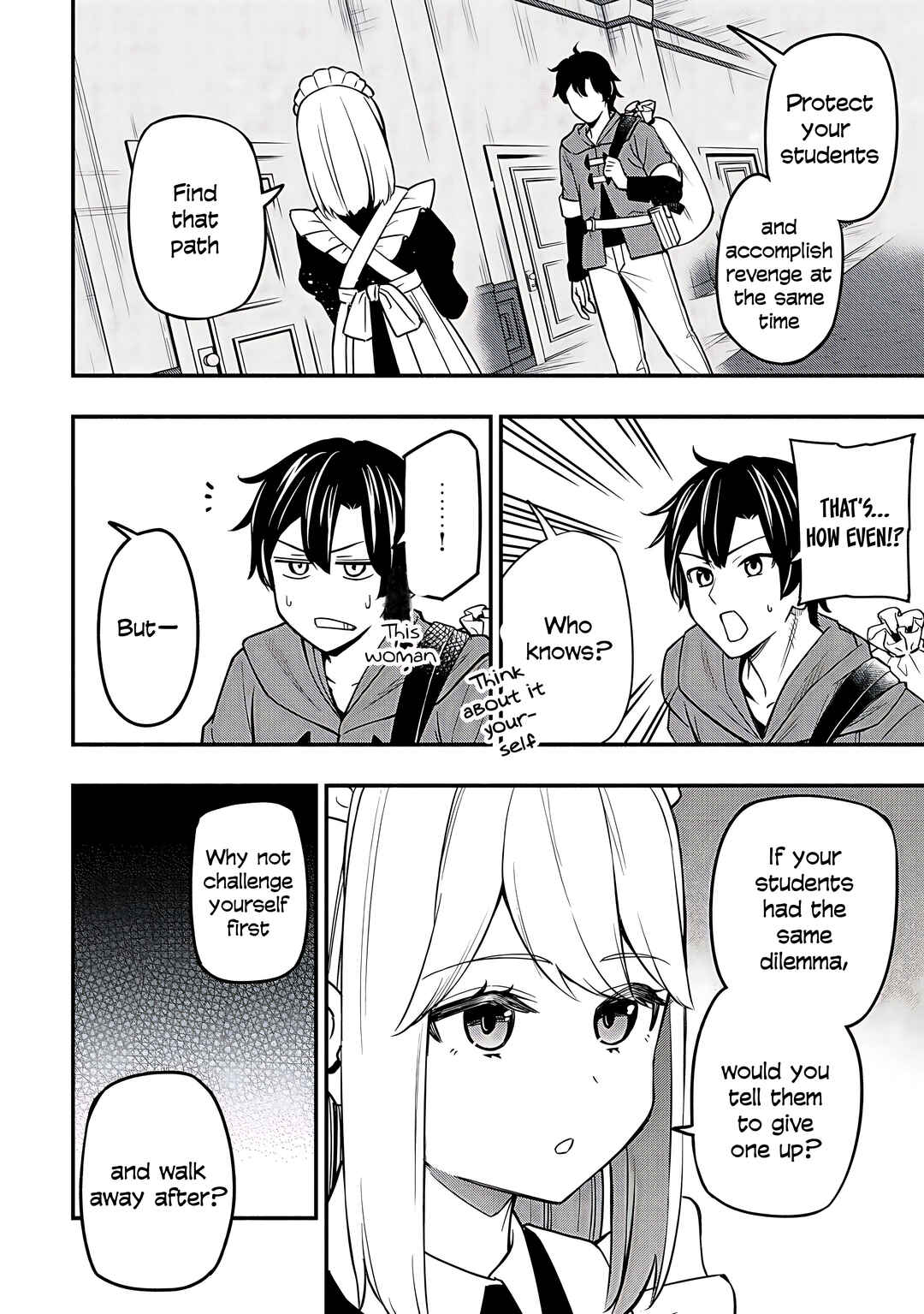 Page 32 Chapter 33 Maou Reijou no Kyouiku Gakari ~Yuusha Gakuin wo Tsuihou Sareta Heimin Kyoushi wa Maou no Musume-Tachi no Katei Kyoushi to Naru~