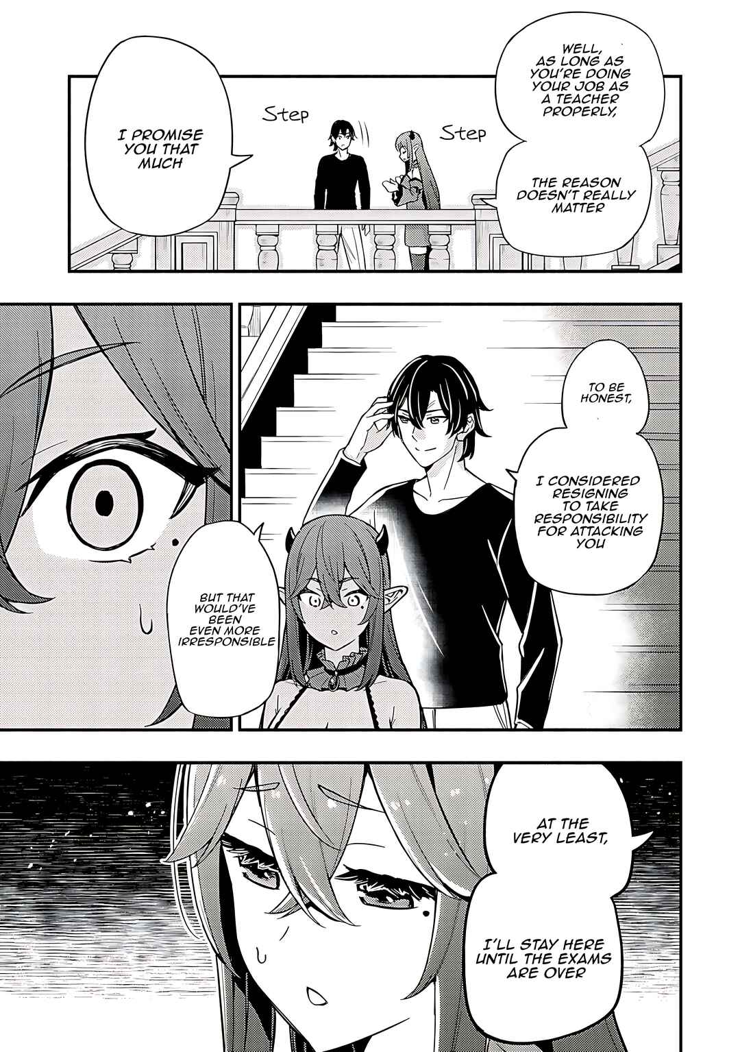 Page 27 Chapter 16 Maou Reijou no Kyouiku Gakari ~Yuusha Gakuin wo Tsuihou Sareta Heimin Kyoushi wa Maou no Musume-Tachi no Katei Kyoushi to Naru~