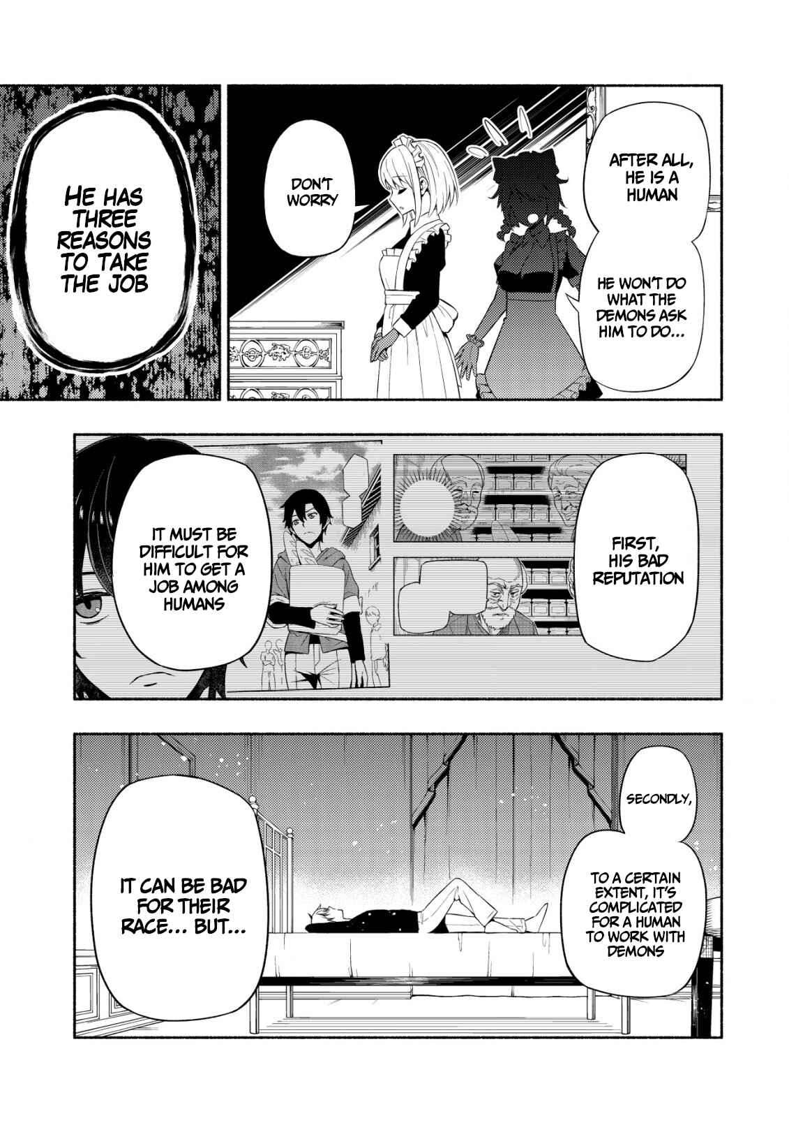 Page 20 Chapter 3 Maou Reijou no Kyouiku Gakari ~Yuusha Gakuin wo Tsuihou Sareta Heimin Kyoushi wa Maou no Musume-Tachi no Katei Kyoushi to Naru~