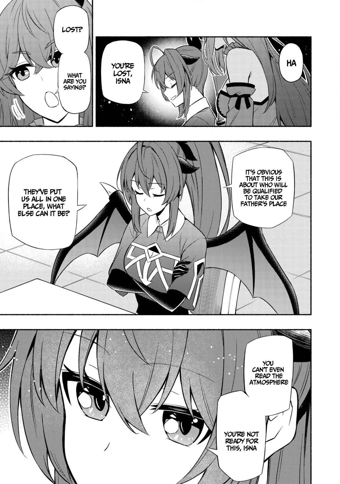 Page 4 Chapter 3 Maou Reijou no Kyouiku Gakari ~Yuusha Gakuin wo Tsuihou Sareta Heimin Kyoushi wa Maou no Musume-Tachi no Katei Kyoushi to Naru~