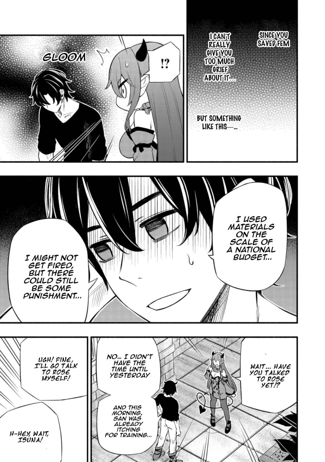 Page 15 Chapter 10 Maou Reijou no Kyouiku Gakari ~Yuusha Gakuin wo Tsuihou Sareta Heimin Kyoushi wa Maou no Musume-Tachi no Katei Kyoushi to Naru~