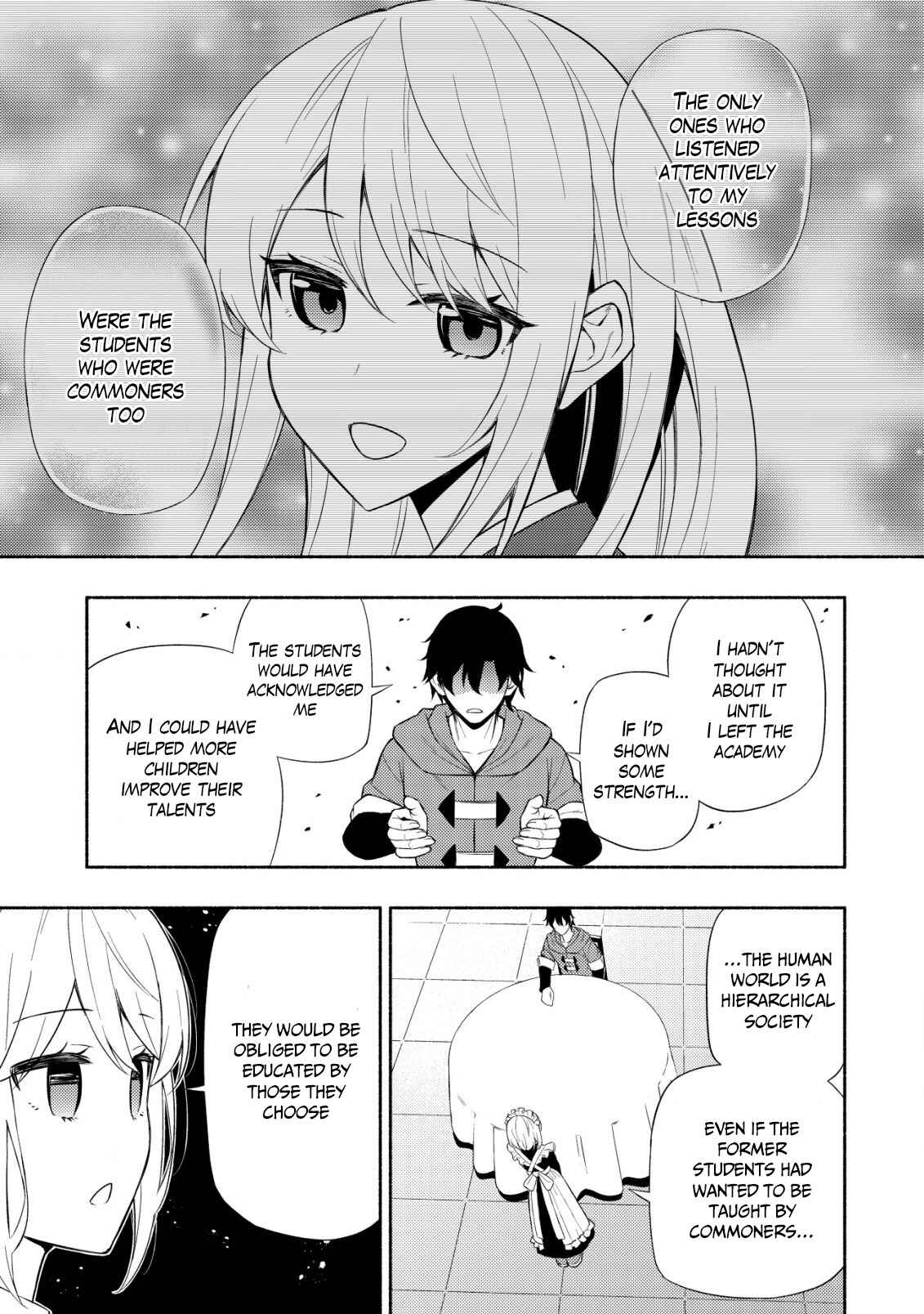 Page 7 Chapter 5 Maou Reijou no Kyouiku Gakari ~Yuusha Gakuin wo Tsuihou Sareta Heimin Kyoushi wa Maou no Musume-Tachi no Katei Kyoushi to Naru~