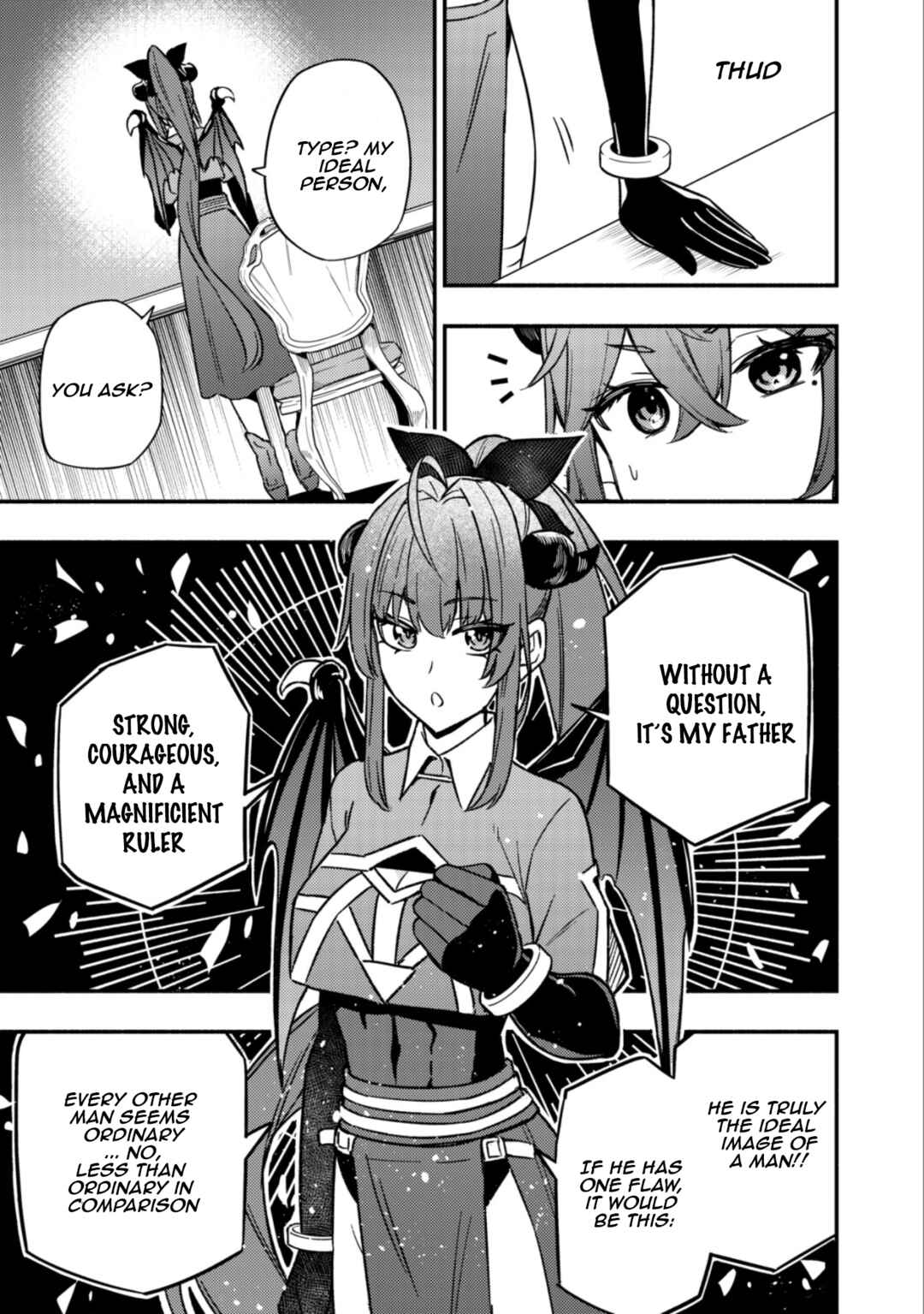 Page 13 Chapter 12 Maou Reijou no Kyouiku Gakari ~Yuusha Gakuin wo Tsuihou Sareta Heimin Kyoushi wa Maou no Musume-Tachi no Katei Kyoushi to Naru~