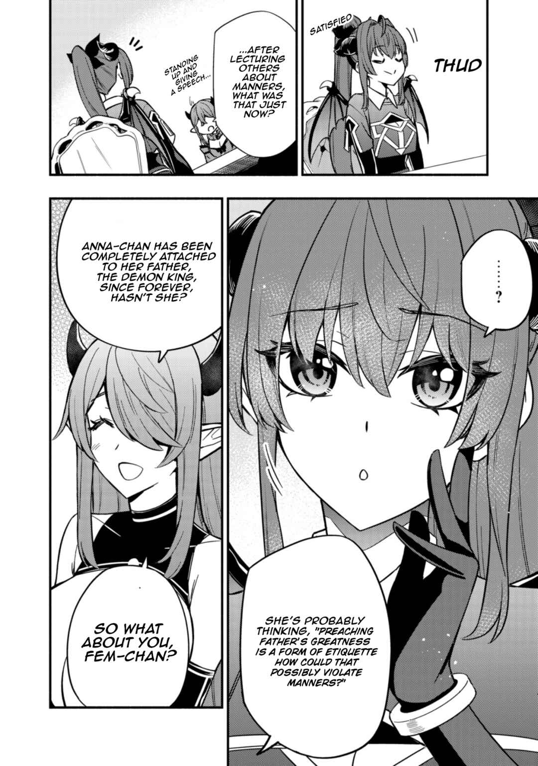 Page 14 Chapter 12 Maou Reijou no Kyouiku Gakari ~Yuusha Gakuin wo Tsuihou Sareta Heimin Kyoushi wa Maou no Musume-Tachi no Katei Kyoushi to Naru~