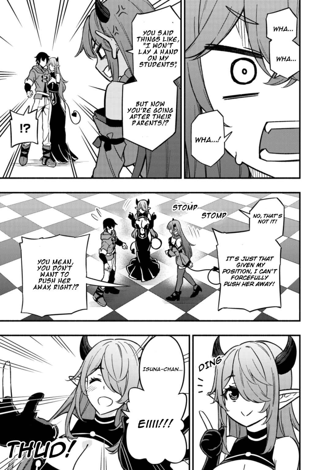 Page 5 Chapter 12 Maou Reijou no Kyouiku Gakari ~Yuusha Gakuin wo Tsuihou Sareta Heimin Kyoushi wa Maou no Musume-Tachi no Katei Kyoushi to Naru~