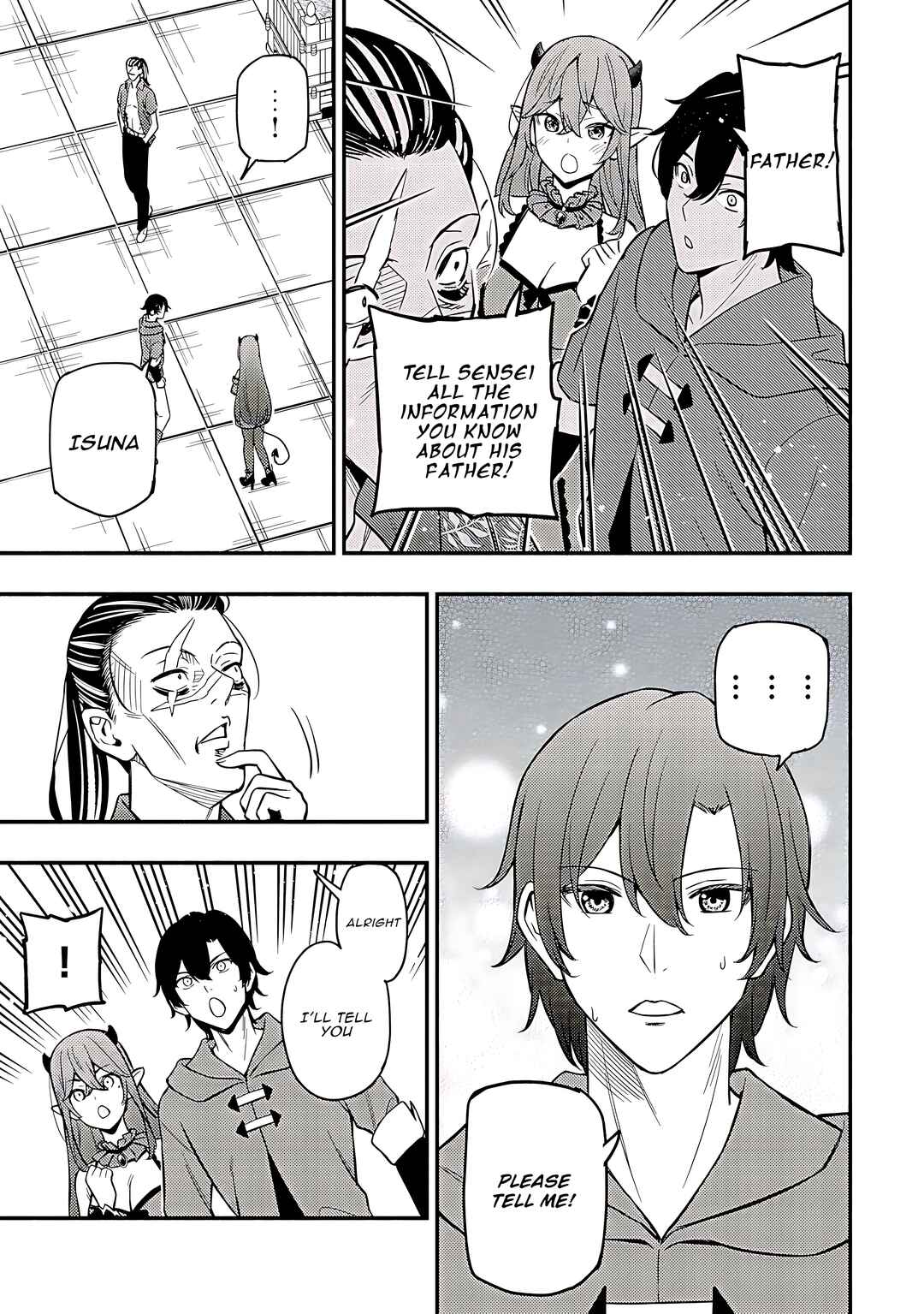Page 19 Chapter 18 Maou Reijou no Kyouiku Gakari ~Yuusha Gakuin wo Tsuihou Sareta Heimin Kyoushi wa Maou no Musume-Tachi no Katei Kyoushi to Naru~