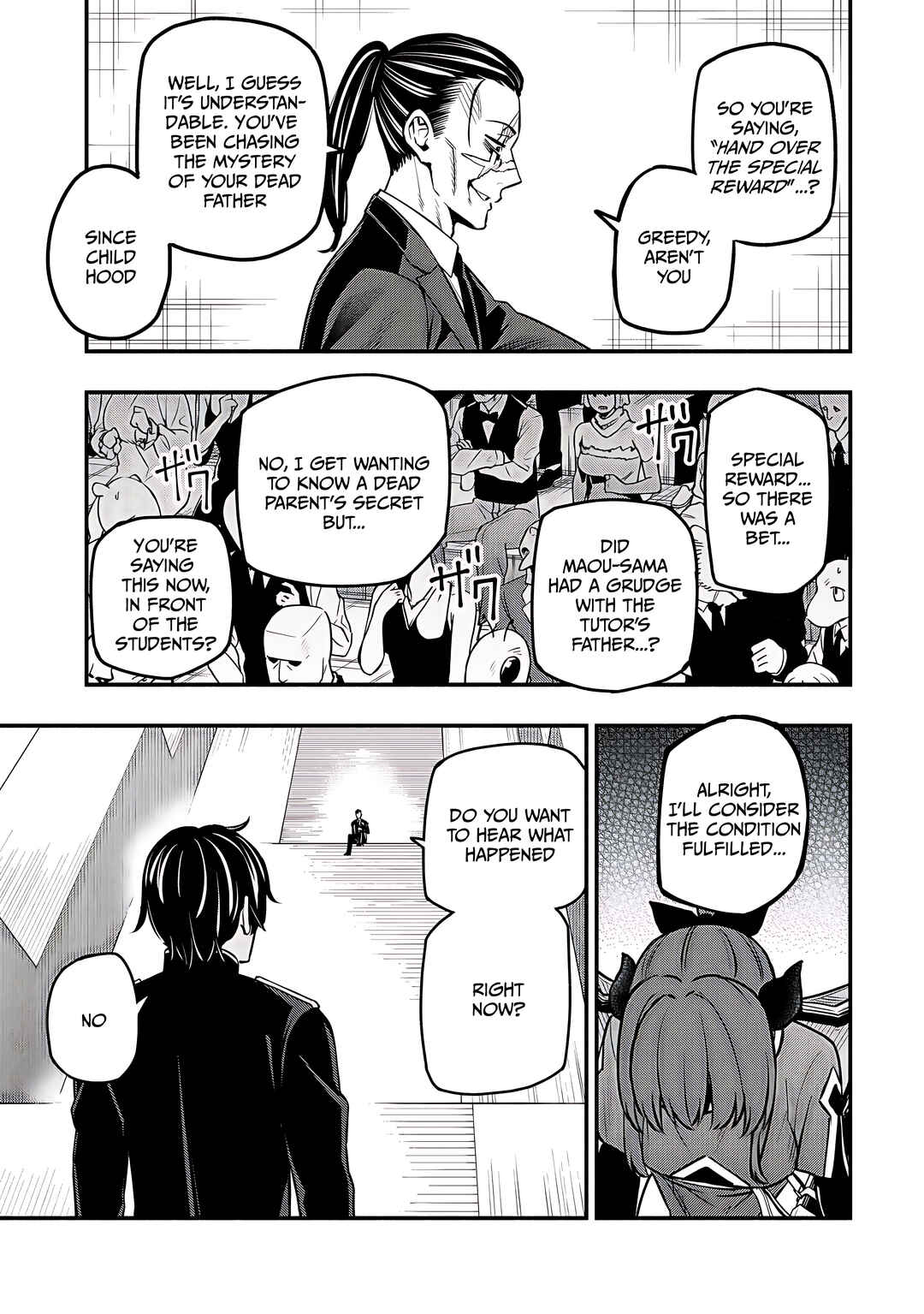Page 26 Chapter 27 Maou Reijou no Kyouiku Gakari ~Yuusha Gakuin wo Tsuihou Sareta Heimin Kyoushi wa Maou no Musume-Tachi no Katei Kyoushi to Naru~