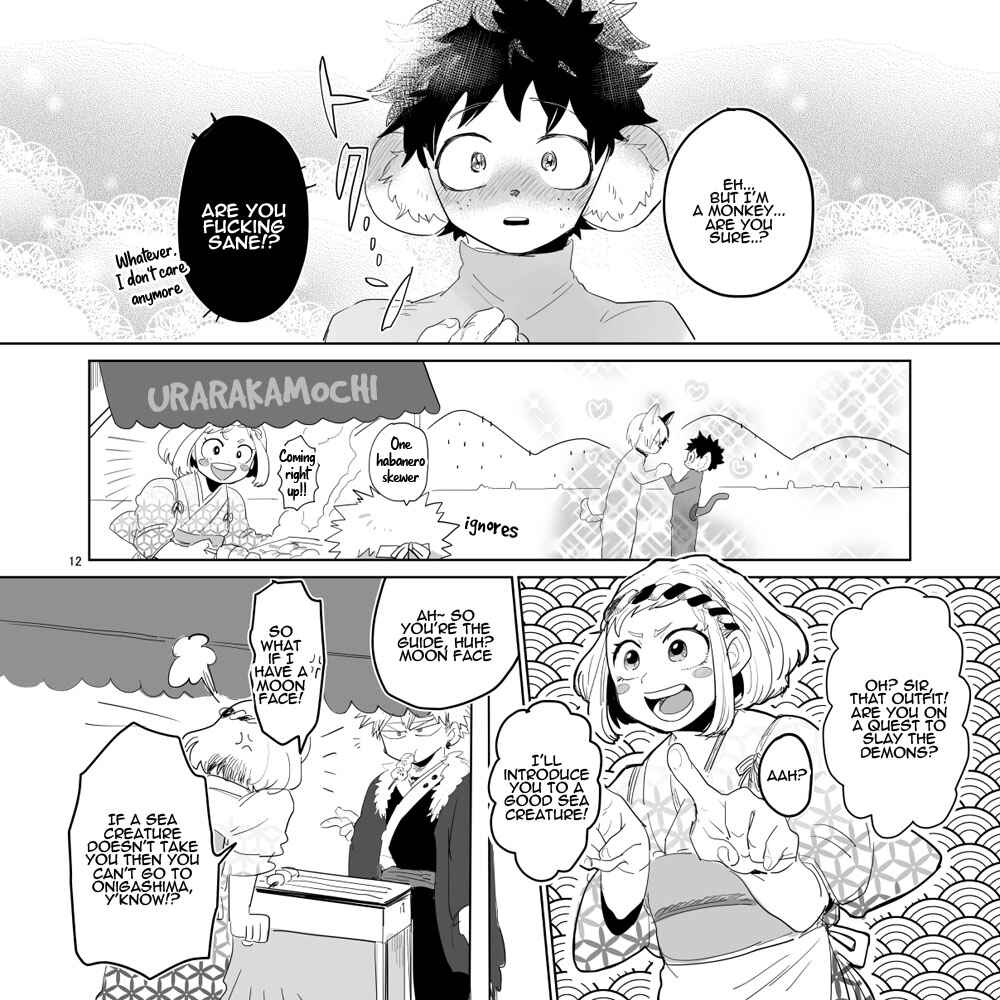 Page 11 Chapter Unknown_3cb3 Boku no Hero Academia - Souda Onigashima ikou (Doujinshi)