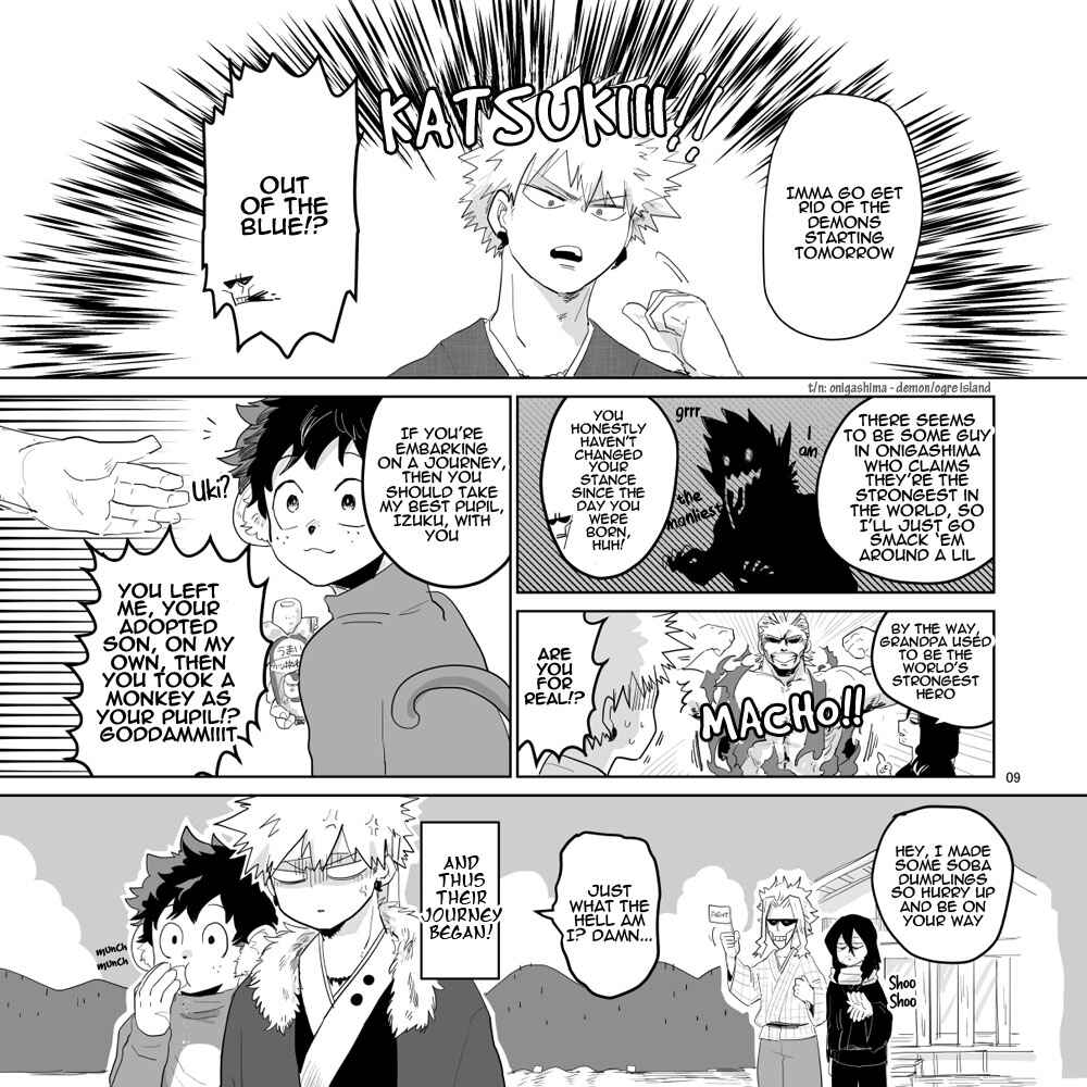 Page 8 Chapter Unknown_3cb3 Boku no Hero Academia - Souda Onigashima ikou (Doujinshi)