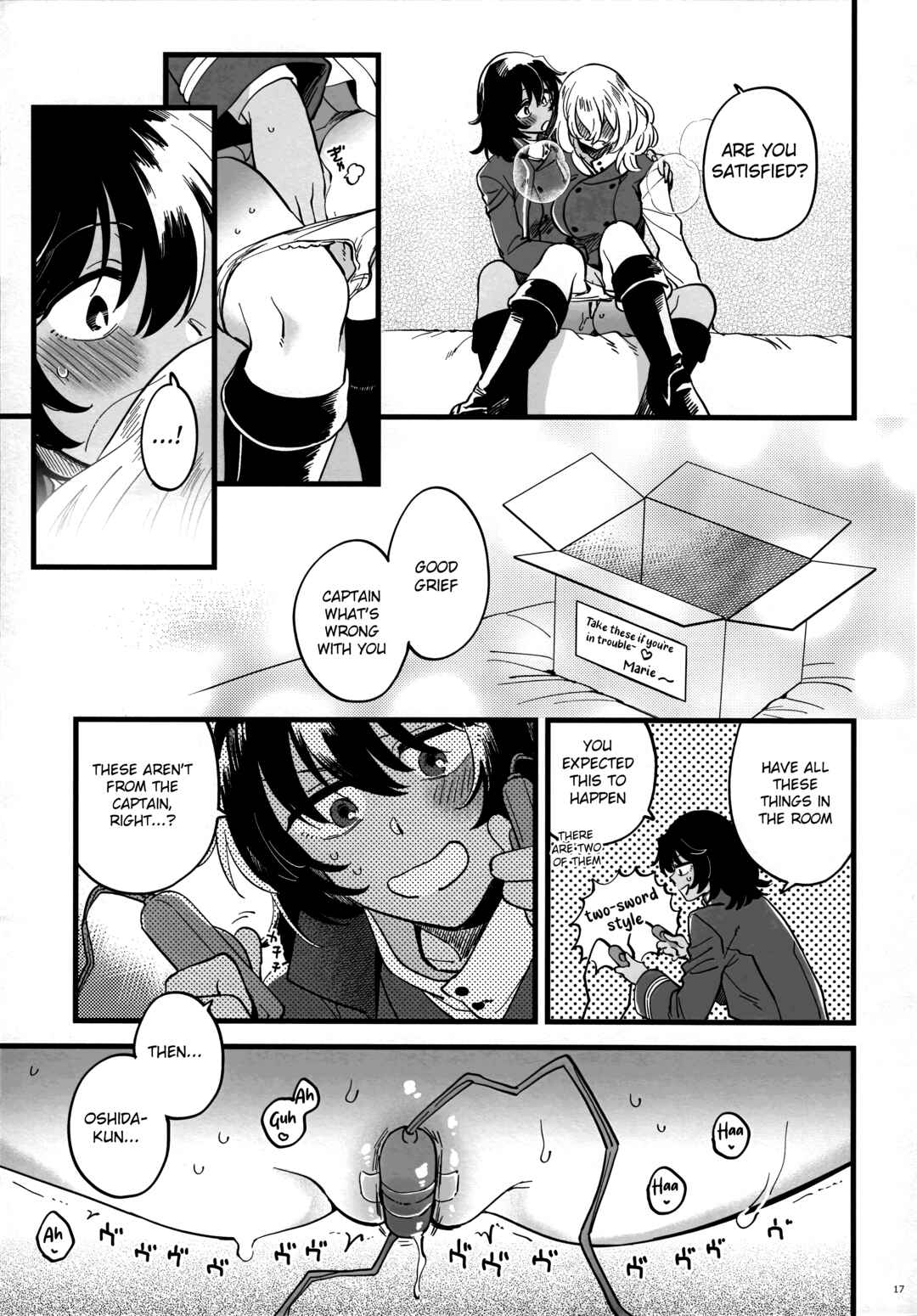 Page 16 Chapter Unknown_1a8c Girls und Panzer - Tojikomerarete Kusuri Nonde Sorekara no Aida (Doujinshi)