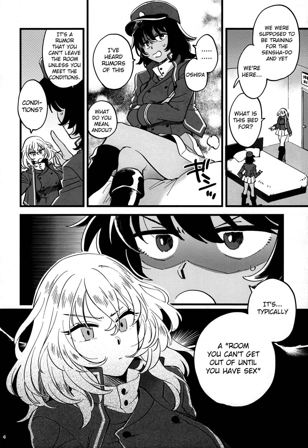 Page 3 Chapter Unknown_1a8c Girls und Panzer - Tojikomerarete Kusuri Nonde Sorekara no Aida (Doujinshi)