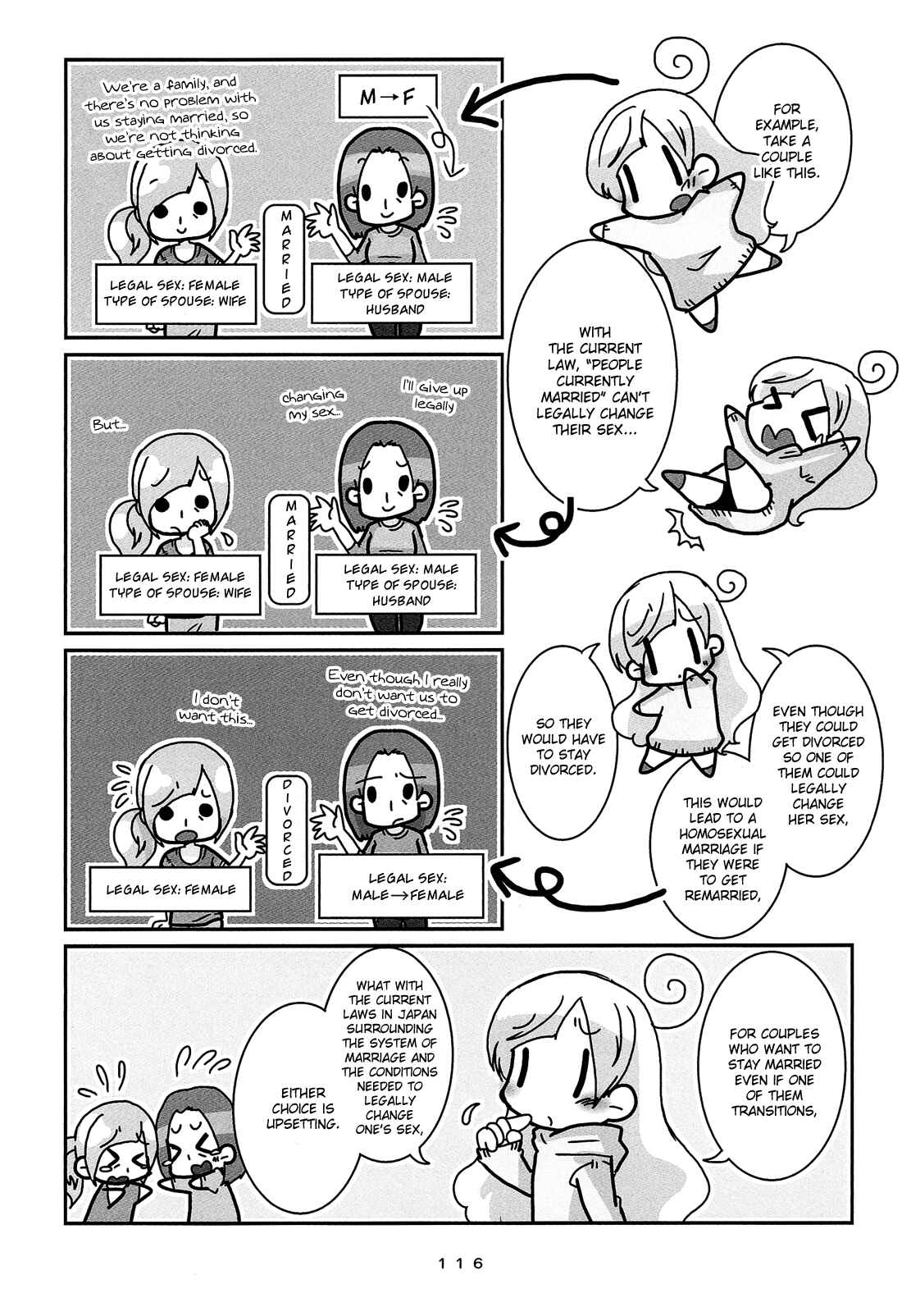 Page 13 Chapter 7 Hanayome wa Motodanshi.