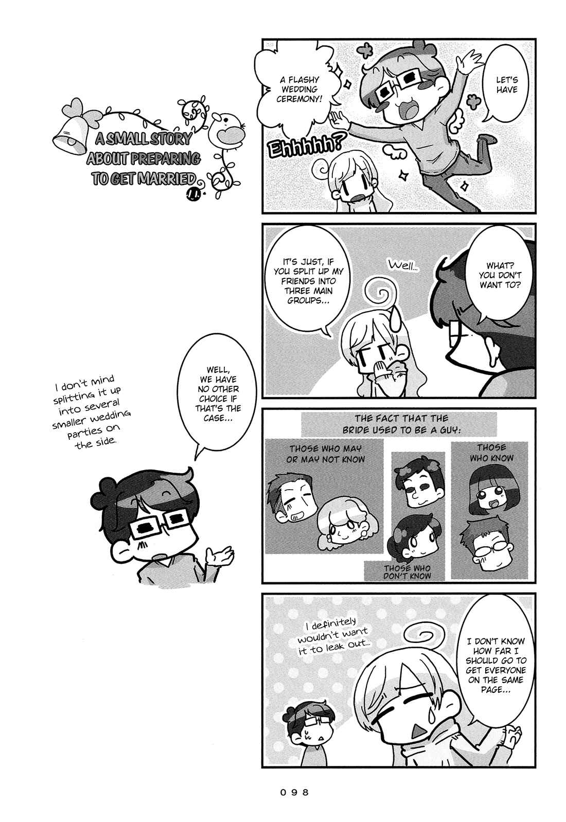 Page 13 Chapter 6 Hanayome wa Motodanshi.