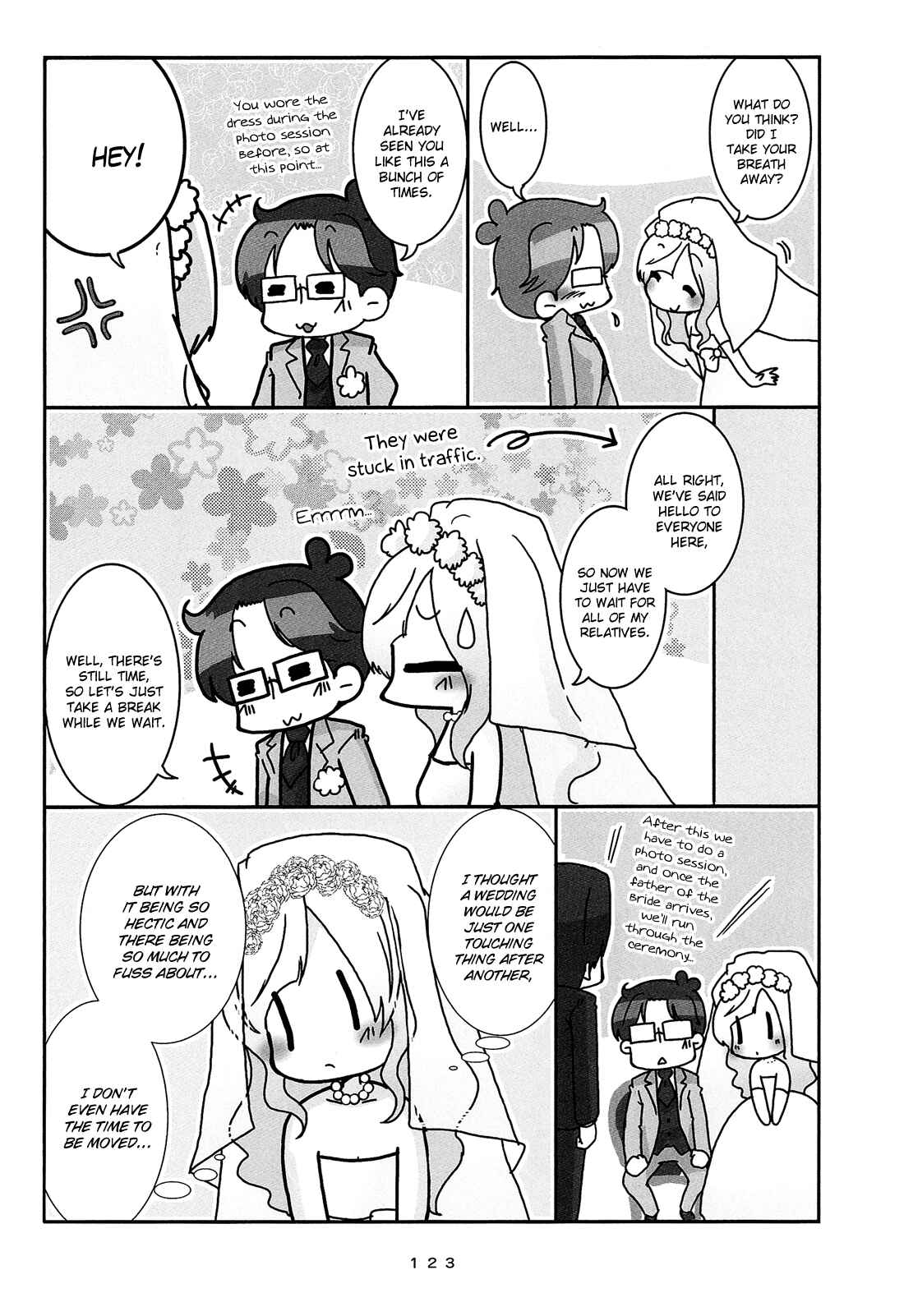 Page 4 Chapter 8 Hanayome wa Motodanshi.