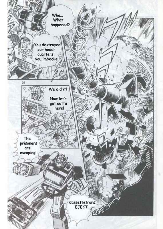 Page 18 Chapter Unknown_008f Fight! Super Robot Lifeform Transformers Scramble Comic