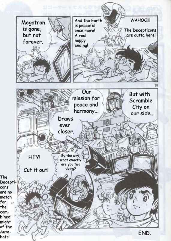 Page 29 Chapter Unknown_008f Fight! Super Robot Lifeform Transformers Scramble Comic