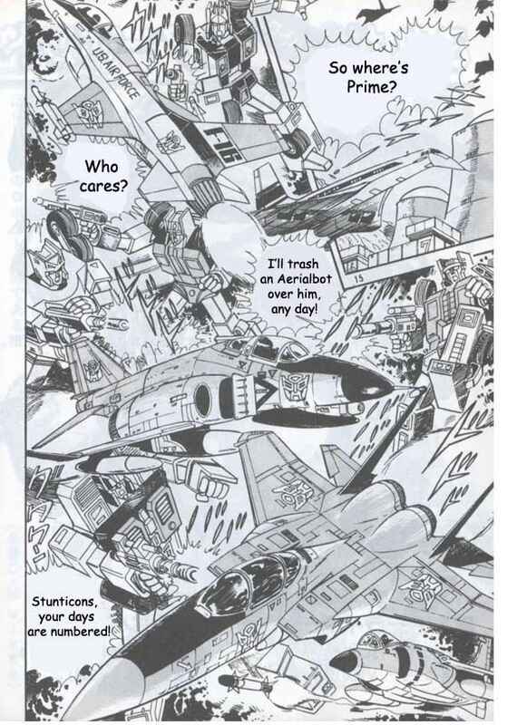 Page 8 Chapter Unknown_008f Fight! Super Robot Lifeform Transformers Scramble Comic