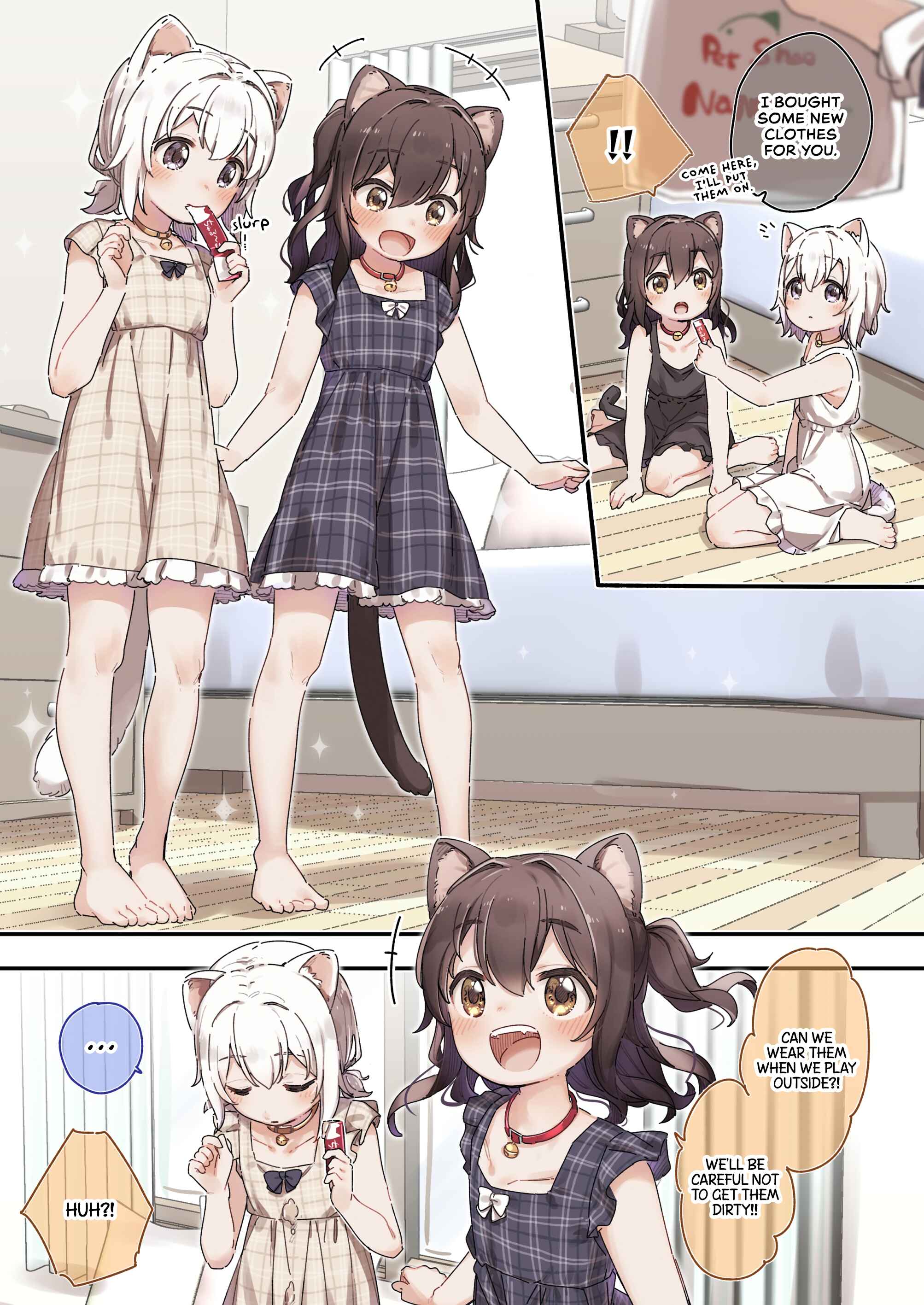Page 1 Chapter 4 Shiro Kuro Neko