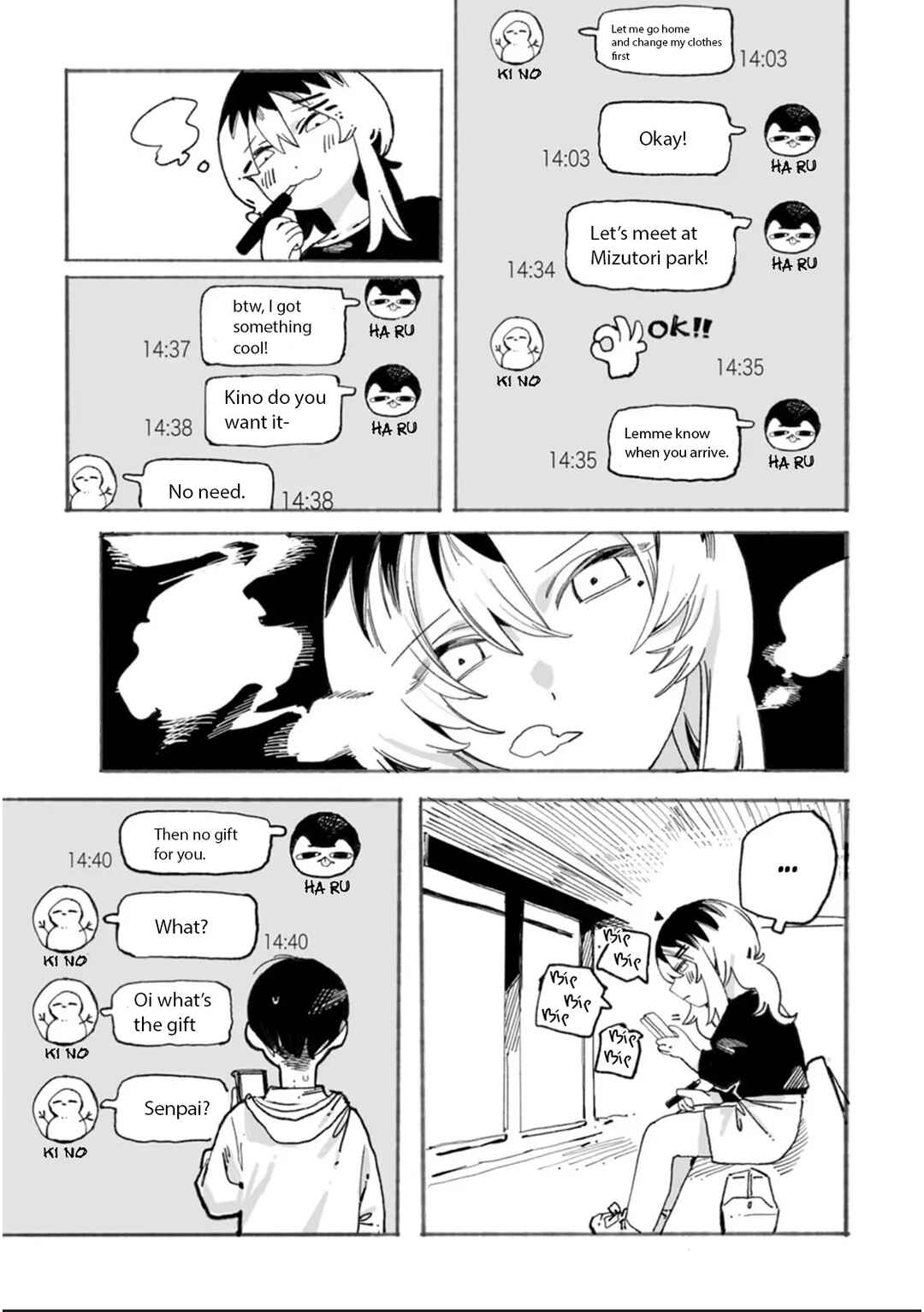 Page 14 Chapter 4 Honjitsu no Urabe-san to