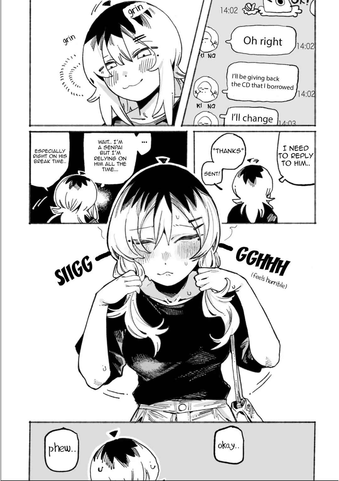 Page 9 Chapter 4 Honjitsu no Urabe-san to