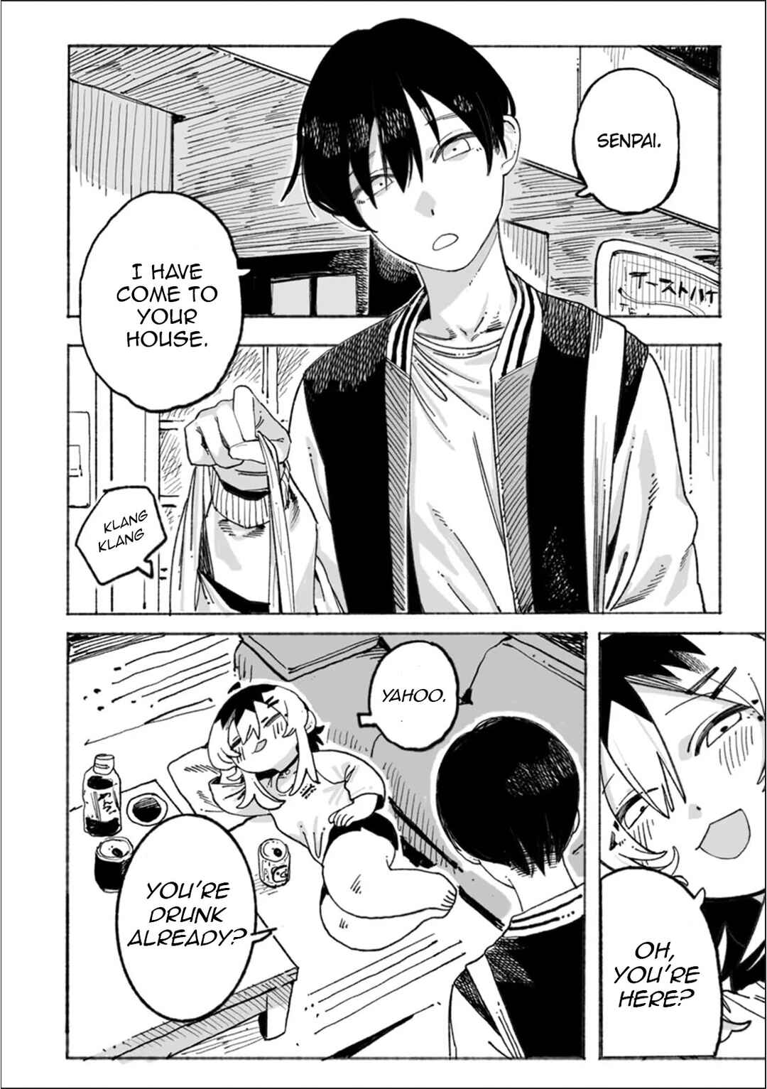 Page 4 Chapter 3 Honjitsu no Urabe-san to