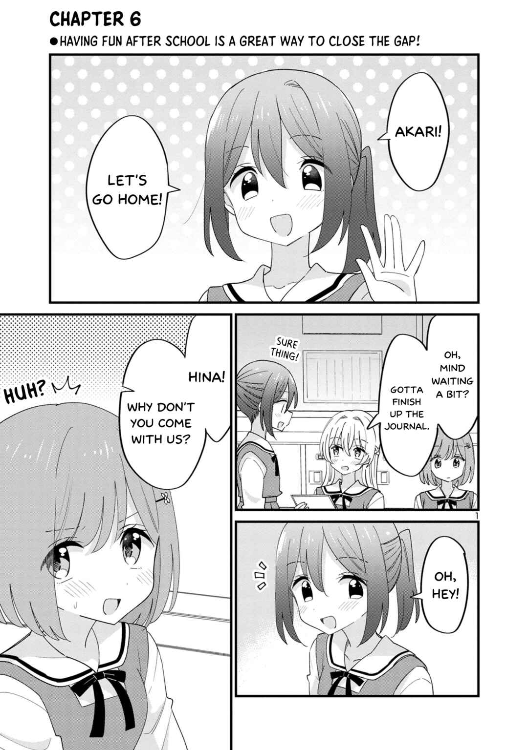 Page 1 Chapter 6 Why is My Crush so Hard on Me?