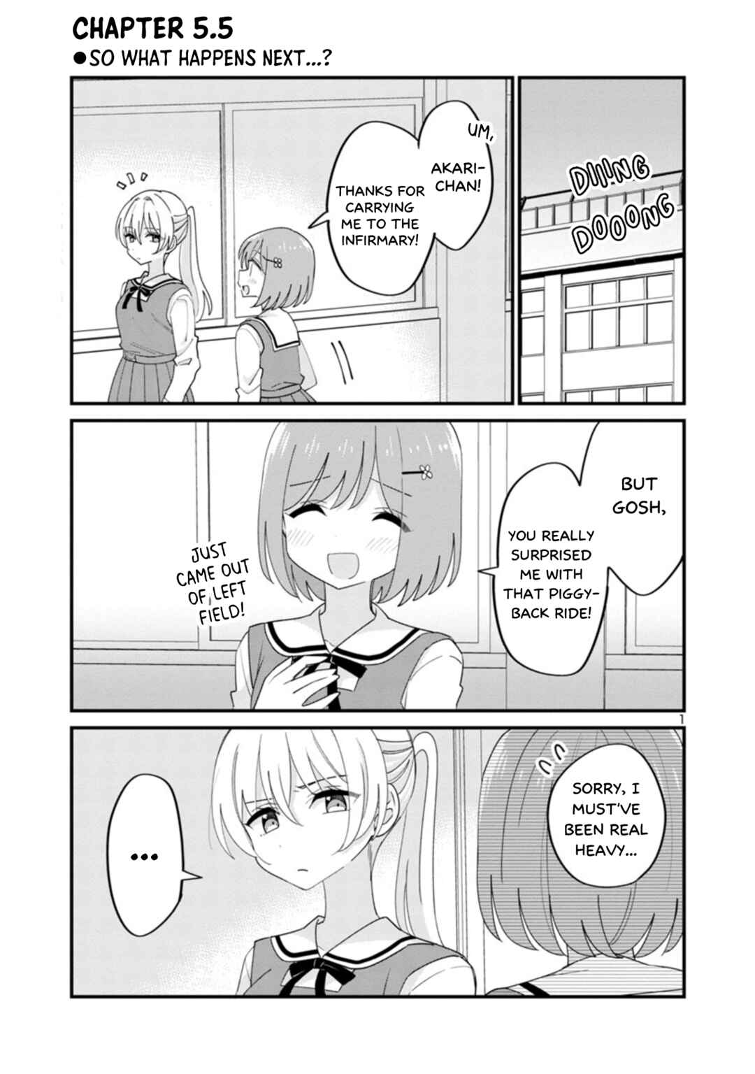 Page 1 Chapter 5.5 Why is My Crush so Hard on Me?