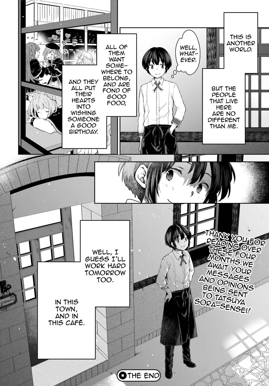 Page 17 Chapter 4 Have a Coffee After School, In Another World’s Café