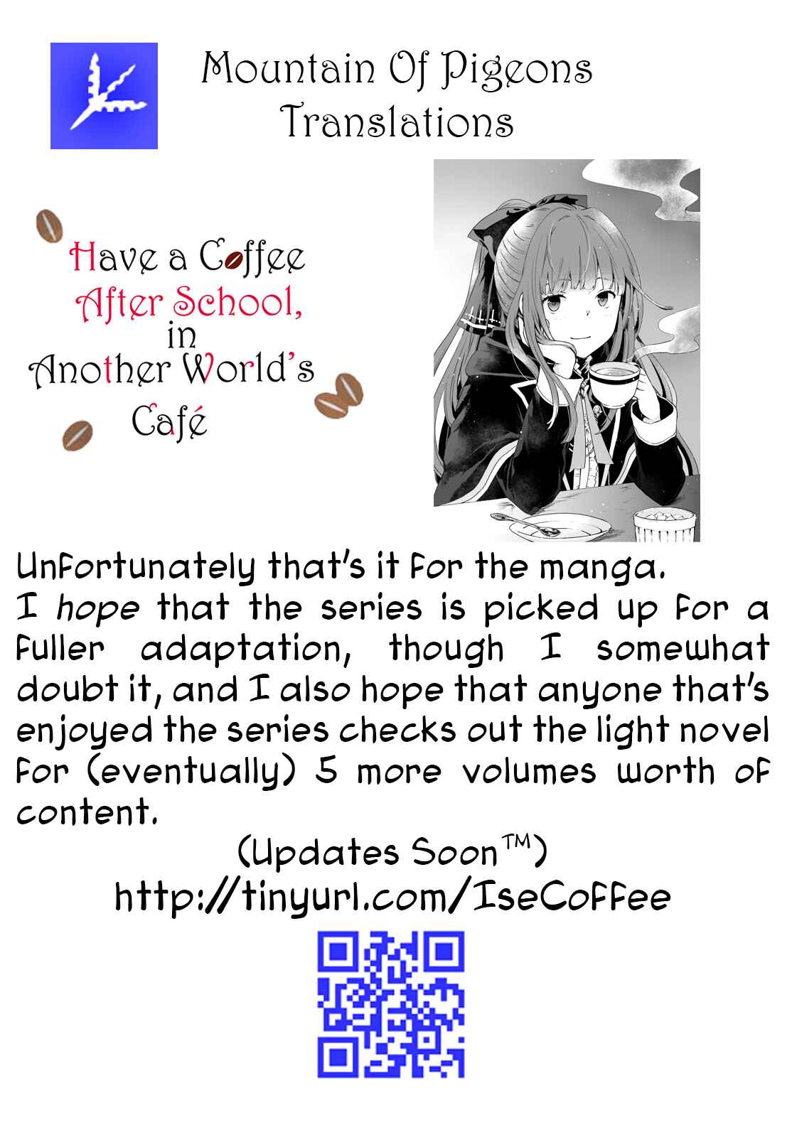 Page 18 Chapter 4 Have a Coffee After School, In Another World’s Café
