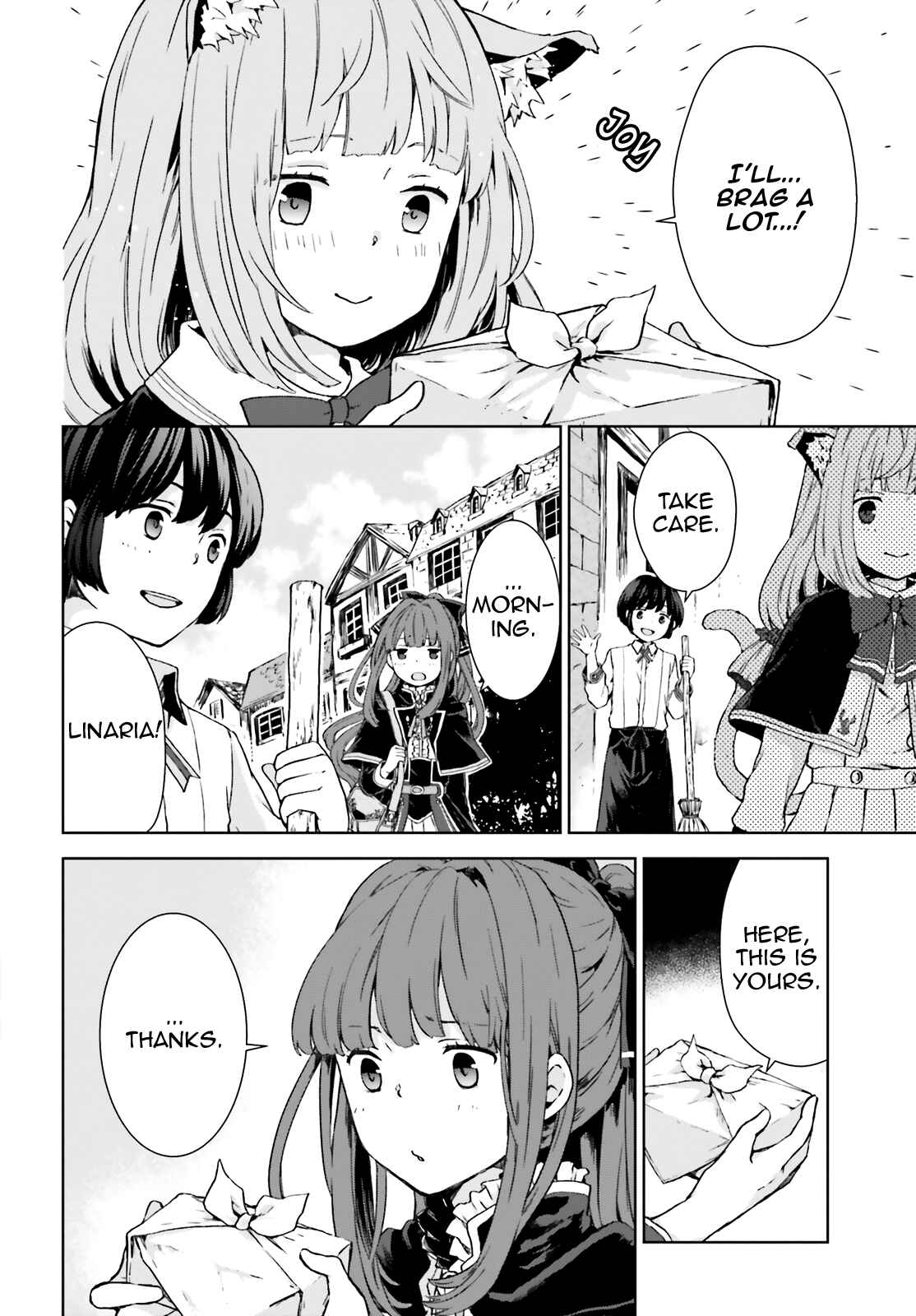 Page 10 Chapter 2 Have a Coffee After School, In Another World’s Café