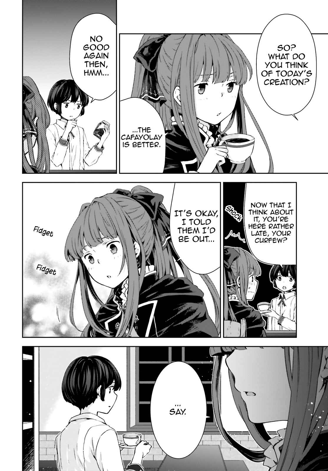 Page 18 Chapter 2 Have a Coffee After School, In Another World’s Café