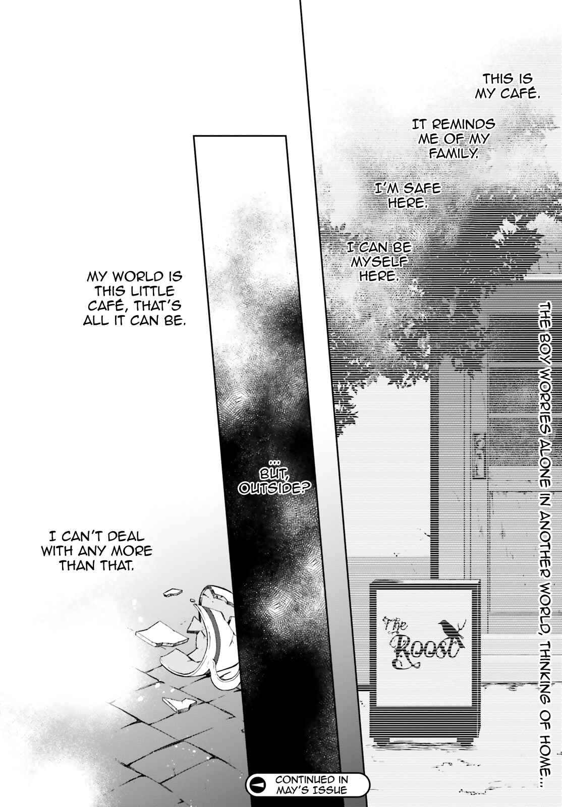 Page 26 Chapter 2 Have a Coffee After School, In Another World’s Café