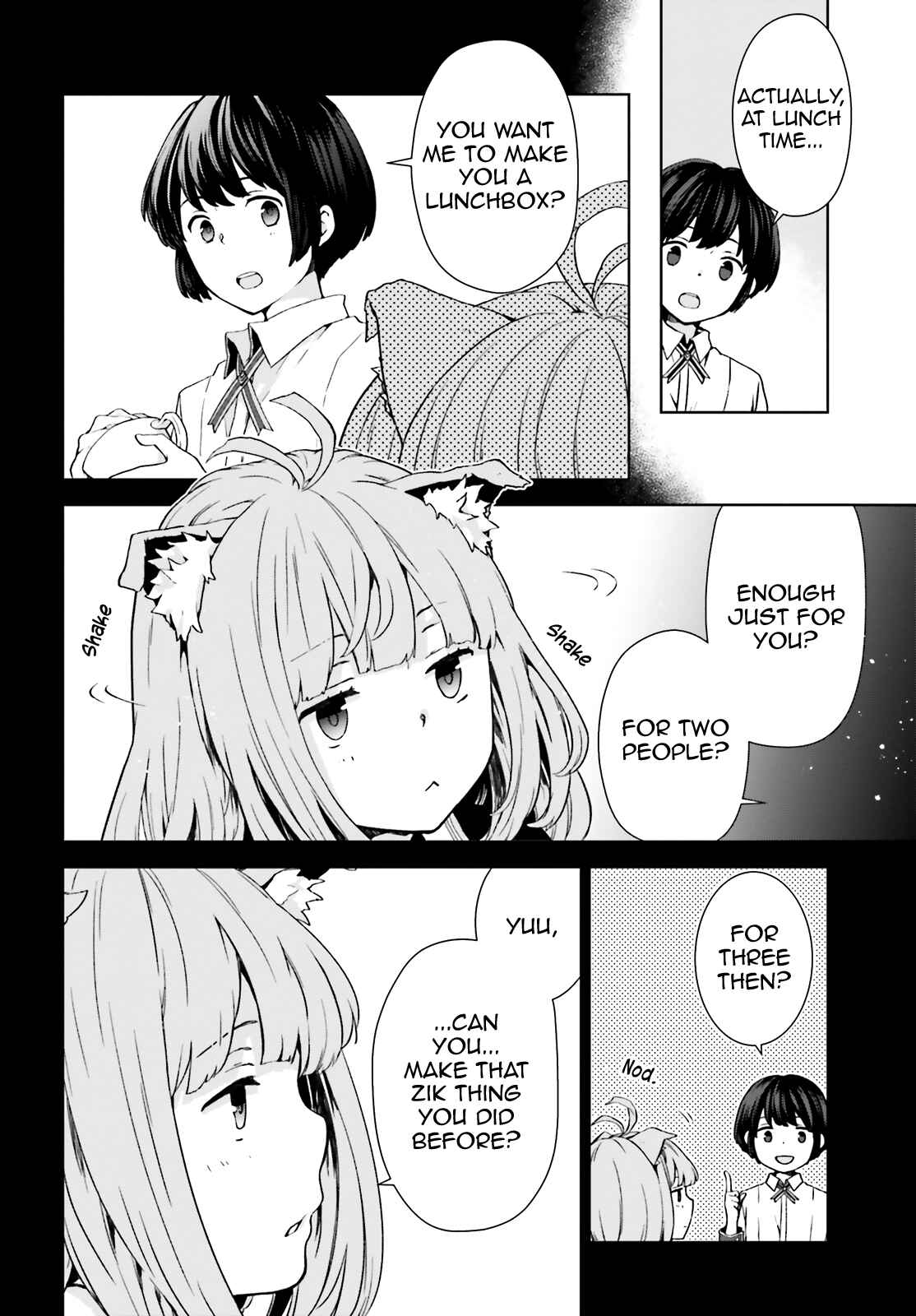 Page 4 Chapter 2 Have a Coffee After School, In Another World’s Café