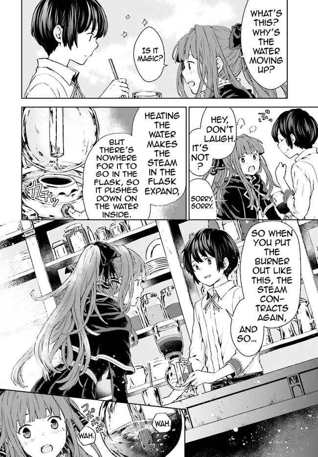 Page 10 Chapter 1 Have a Coffee After School, In Another World’s Café