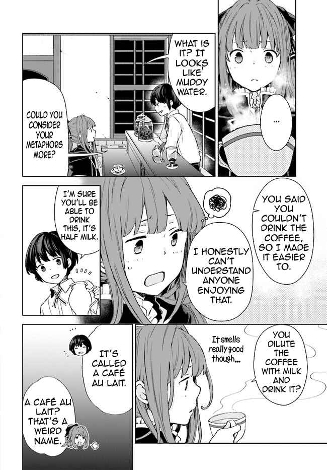 Page 15 Chapter 1 Have a Coffee After School, In Another World’s Café