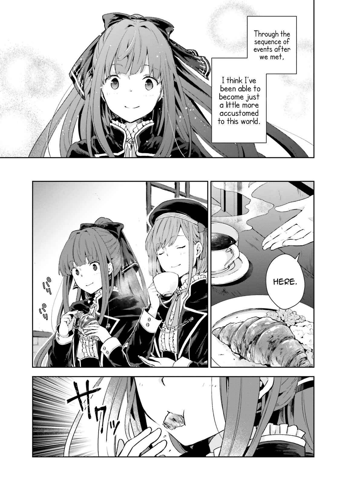 Page 3 Chapter 5 Have a Coffee After School, In Another World’s Café