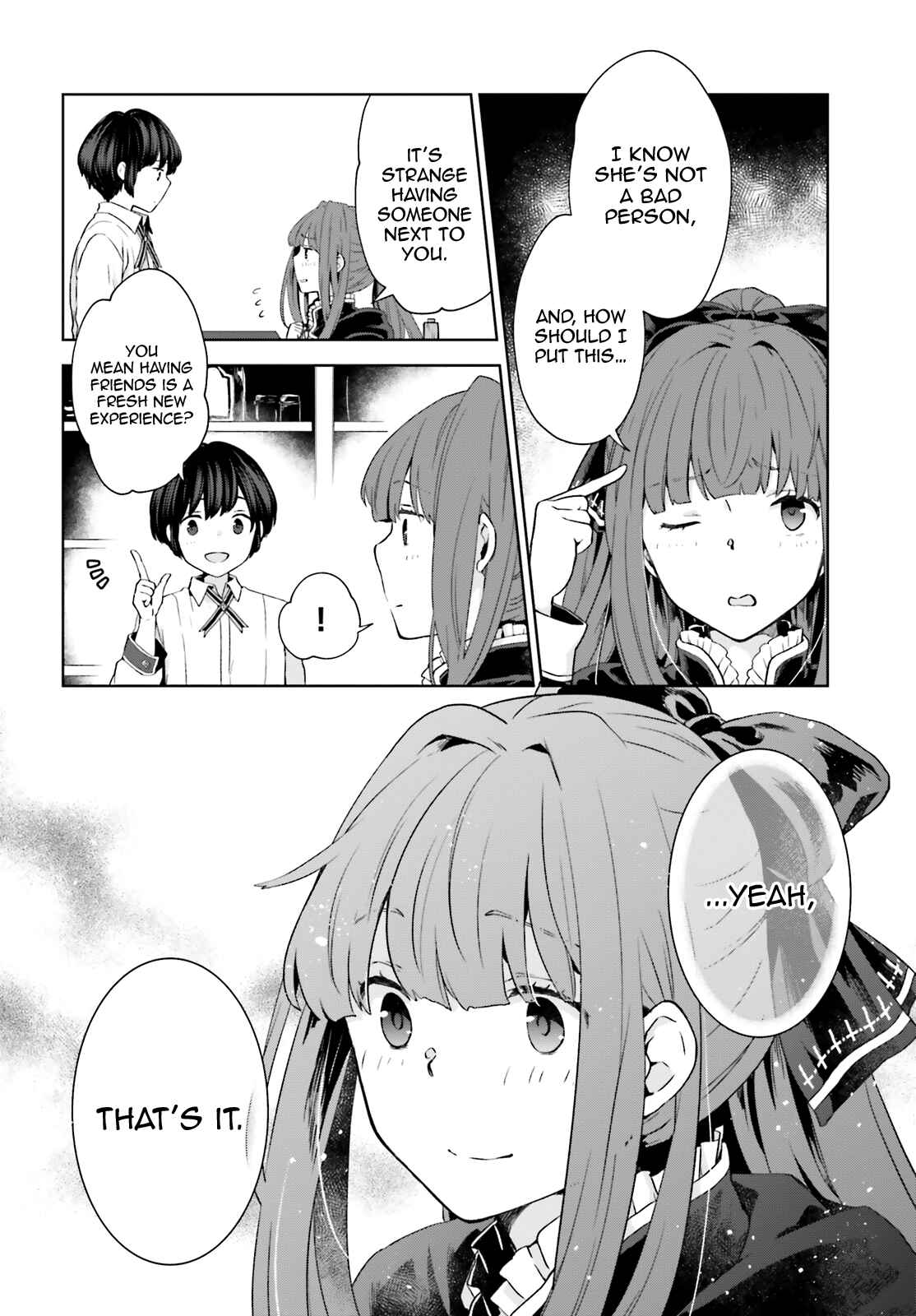 Page 6 Chapter 5 Have a Coffee After School, In Another World’s Café