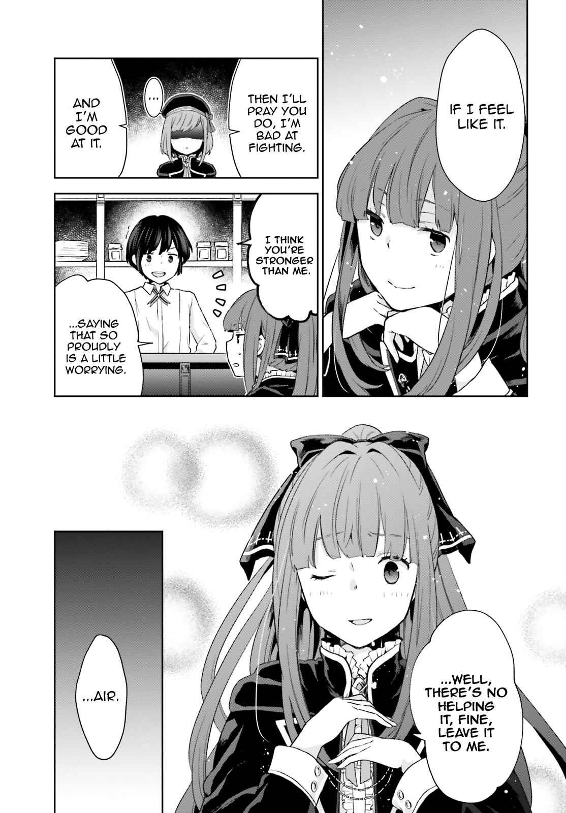 Page 9 Chapter 5 Have a Coffee After School, In Another World’s Café