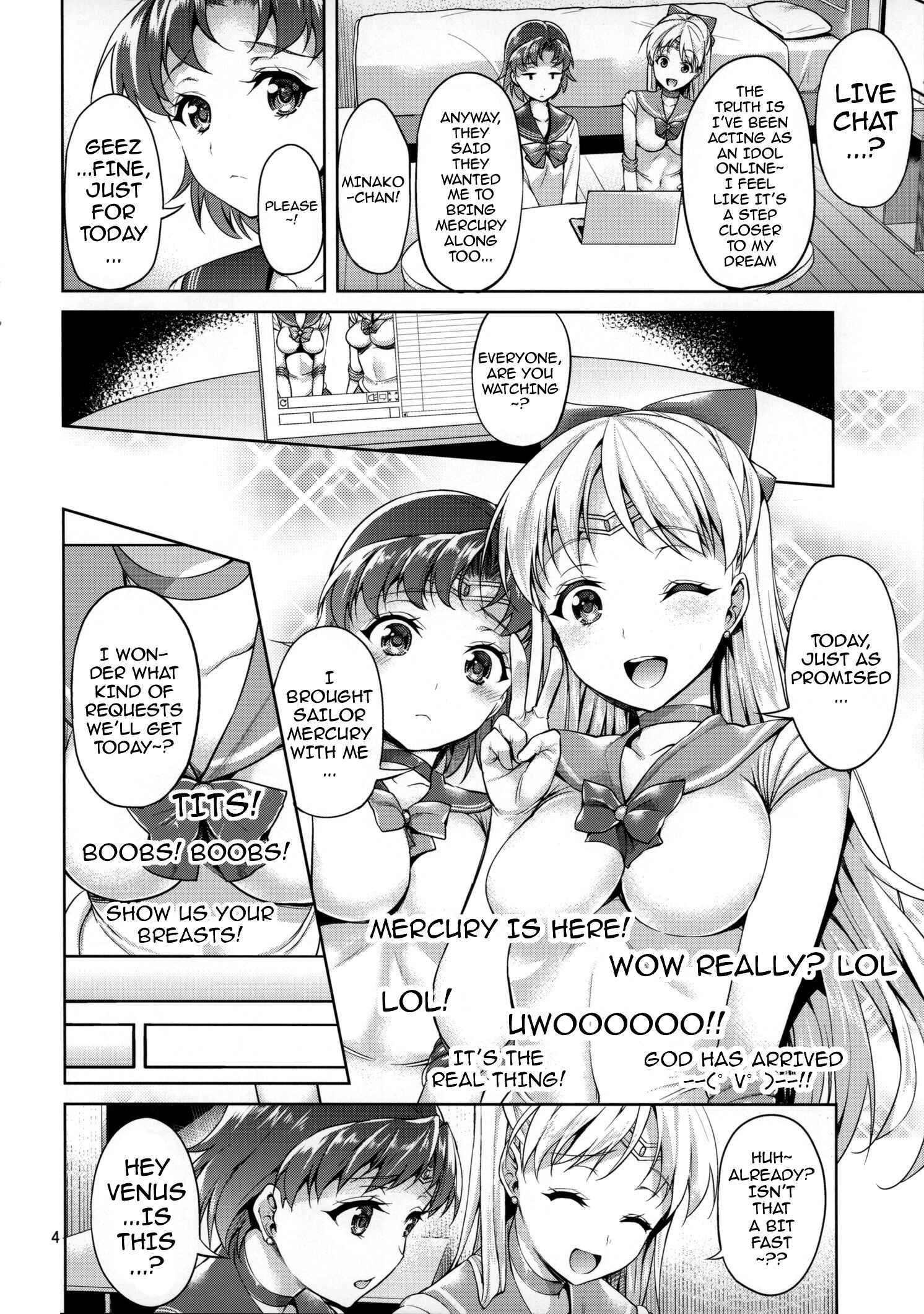 Page 3 Chapter Unknown_f16b Bishoujo Senshi Sailor Moon - VENUS&MERCURY FREAK (Doujinshi)