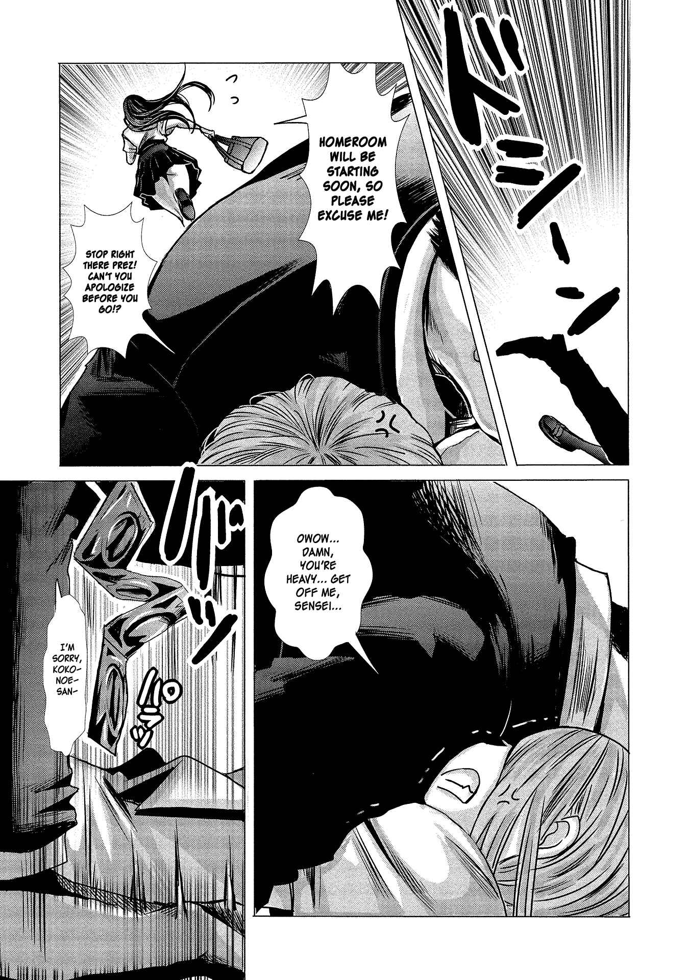 Page 9 Chapter 3 Joshikousei to Seishokusha-san