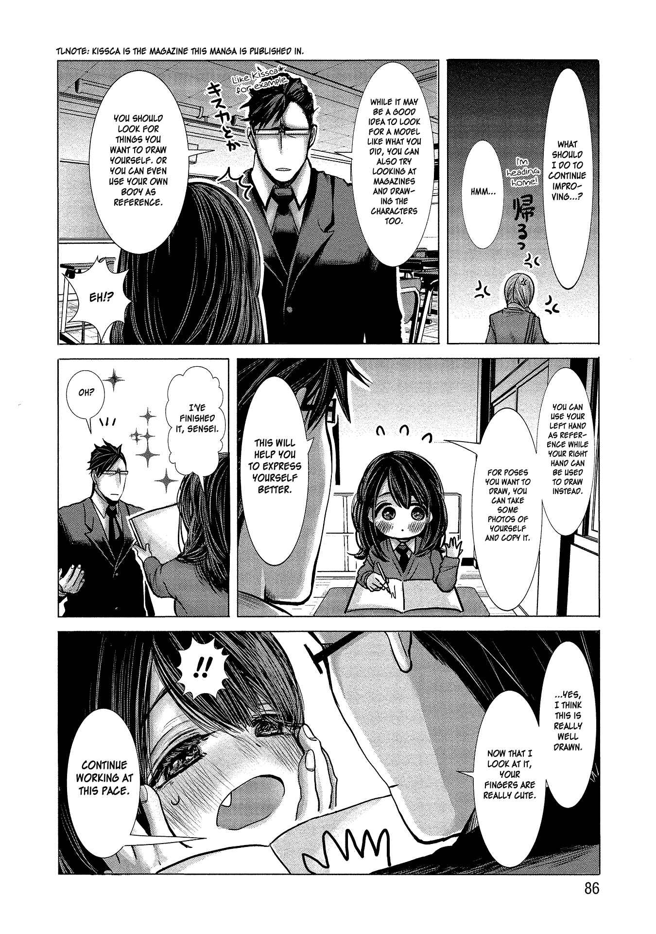 Page 14 Chapter 5 Joshikousei to Seishokusha-san