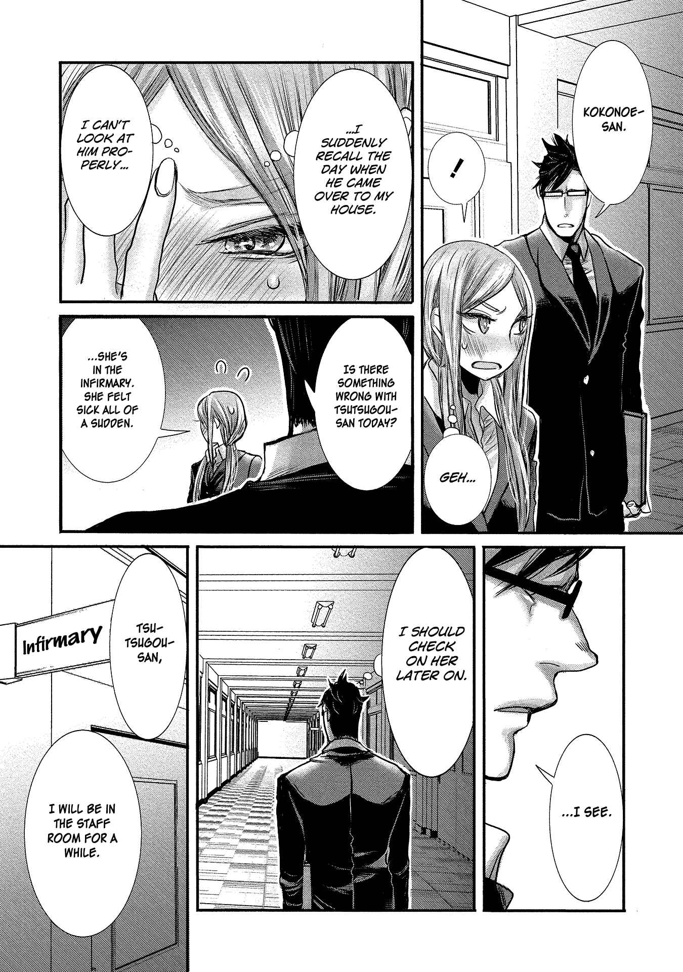 Page 9 Chapter 8 Joshikousei to Seishokusha-san