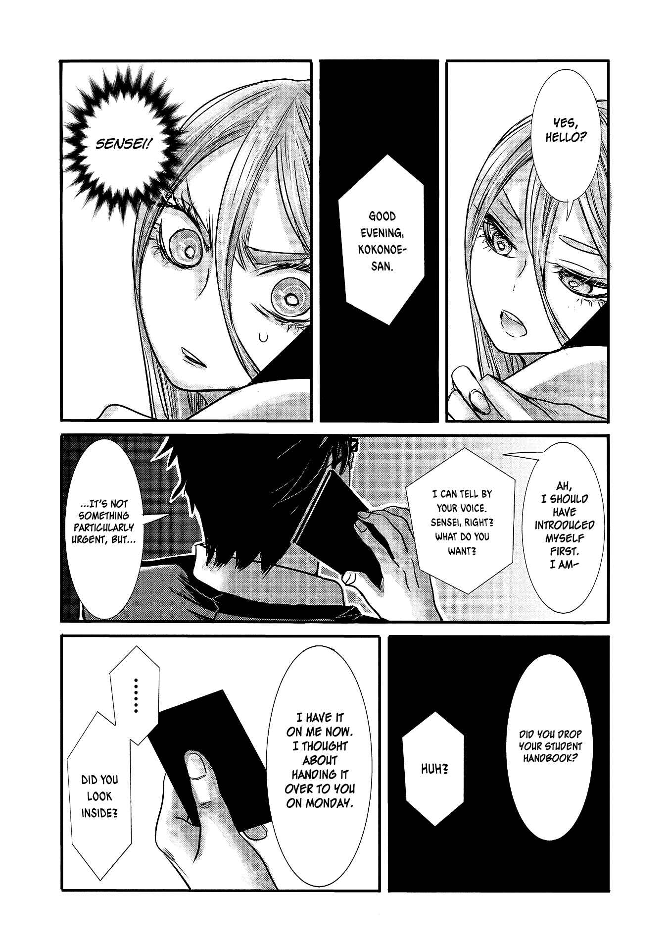 Page 9 Chapter 12 Joshikousei to Seishokusha-san