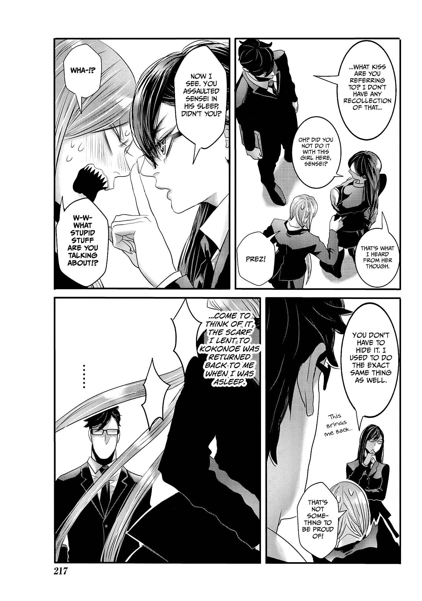 Page 9 Chapter 24 Joshikousei to Seishokusha-san
