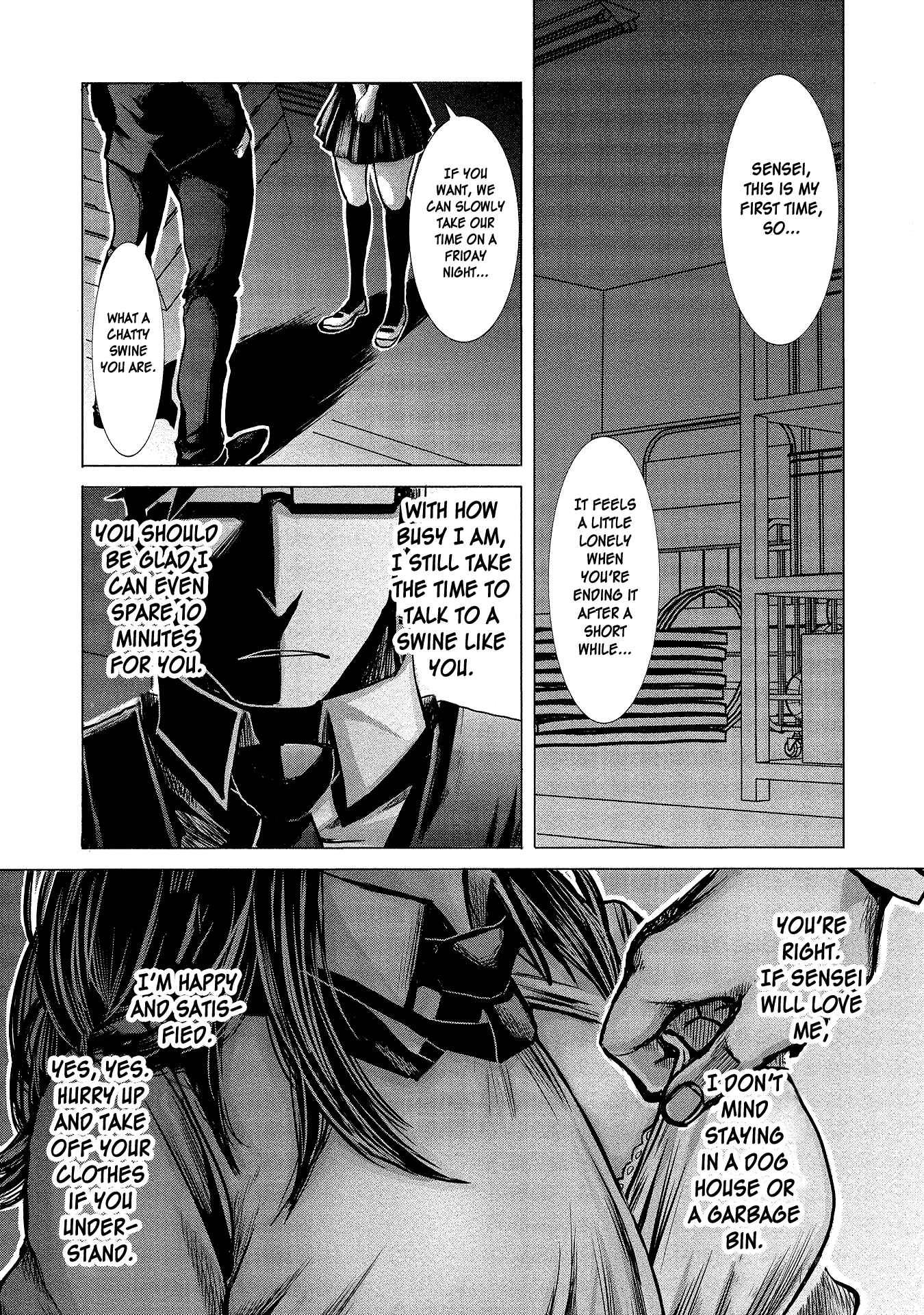 Page 3 Chapter 4 Joshikousei to Seishokusha-san
