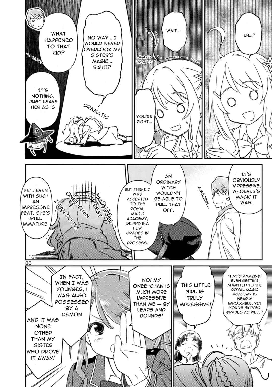Page 39 Chapter 1 Hikage Majo wa Kizukanai: Mahou Gakuen ni Nyuugaku shita Tensai Imouto ga, Ane wa Motto Sugoi to Iifurashiteita Nante