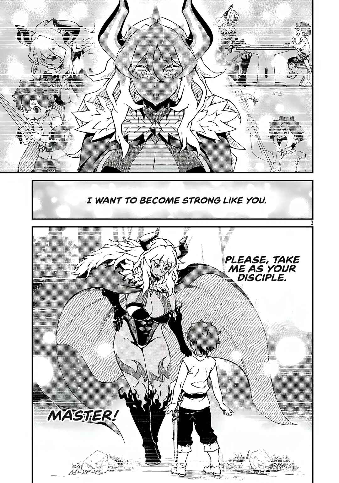 Page 4 Chapter 19.2 Onnamaou-sama wa Yuusha-kun o Taosenai.